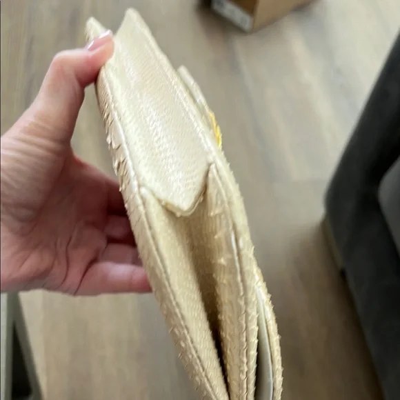 Kara Ross skin Clutch with Gold Hardware - Picture 8 of 14